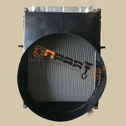 发动机冷却散热器带护风圈 FOTON-1099