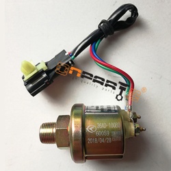 Pneumatic sensor with wire